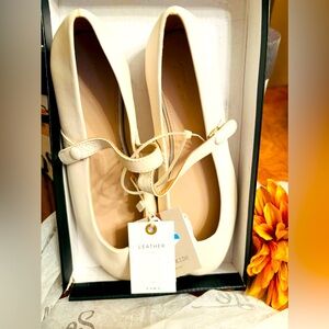 Zara girls leather Dress shoe